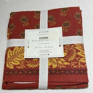Williams-Sonoma Marseille Kitchen Towels NWT